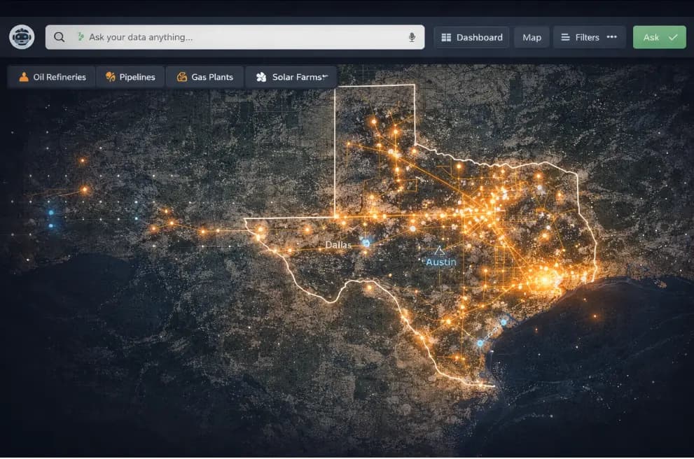 Industrial camera feed with people and vehicles tracked by bounding boxes